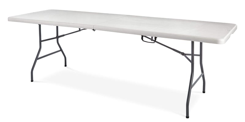 8ft Plastic Folding Table